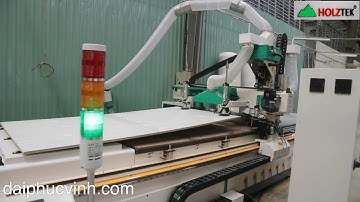 Máy Cnc Nesting In Tem Thay Dao Tự Động Holztek Pro-R1v9f | Máy Cnc Nesting | Đại Phúc Vinh CNC