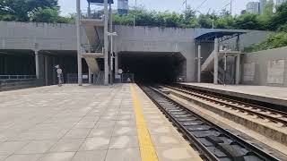 코레일 KTX 001호기 서울행 #238 광명역 진입