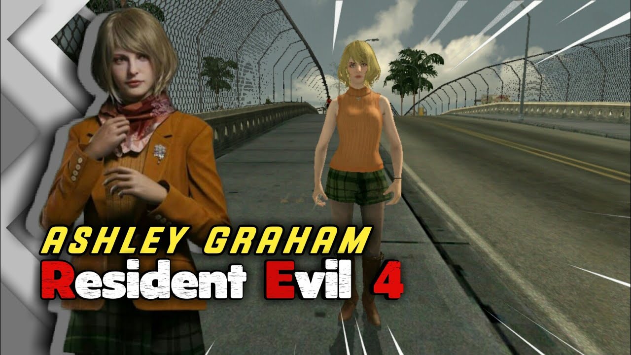 Ashley Graham - RE4 Remake for GTA San Andreas