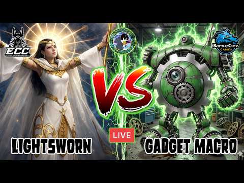 Yugioh! Edison Format 👼🏼"Lighsworn" vs 🤖"Macro Gadget" / Full Match/ ECC Ronda 1