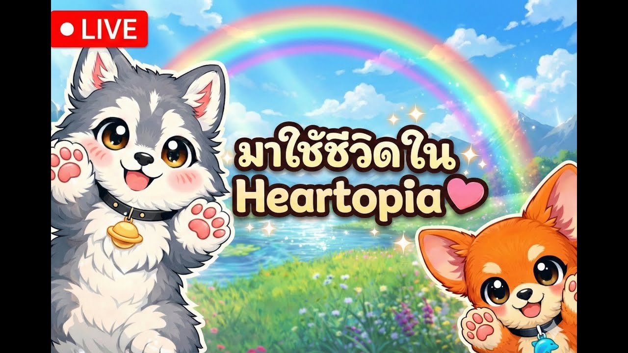 [🔴LIVE ] มาใช้ชีวิตใน Heartopia 💖#45 | มาหาทุกคน 🐶