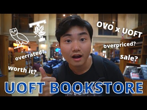 UOFT BOOKSTORE TOUR | GET READY FOR UNIVERSITY WITH ME (feat. OVO x University of Toronto)