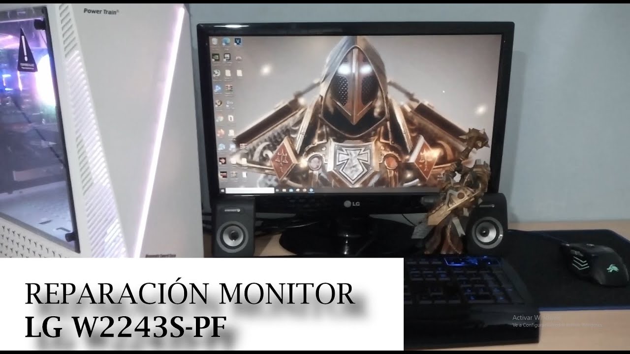 Reparación Monitor LCD LG FLATRON W2243S-PF - YouTube