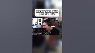 Shroud talks about CS2 being dead #cs2 #shroud #csgo #counterstrike