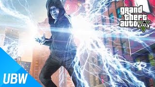 울산큰고래' 몸에서 전기를 내뿜는 히어로의 등장?! [GTA5 전기맨 모드] Electric Man Mod (GTA 5 Mod Showcase & Download)