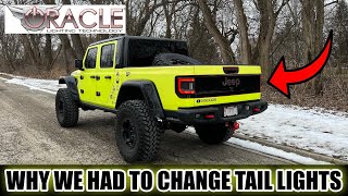 Factory Tail Light Problems on the Neon Gladiator! *FT Oracle Tail Light Install by ShockerRacing Garage 6,156 views 1 year ago 9 minutes, 29 seconds