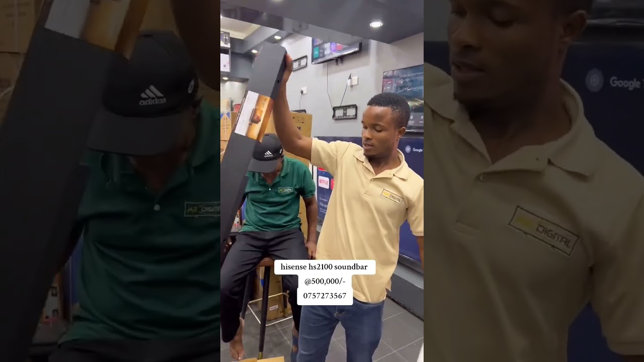 Hisense hs2100 soundbar now available for sale 👉☎️ 0757273567🚛