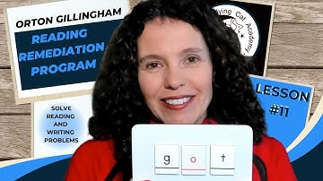 Lesson 11- Reading Remediation Lesson Using the Orton Gillingham Method from Flying Cat Academy