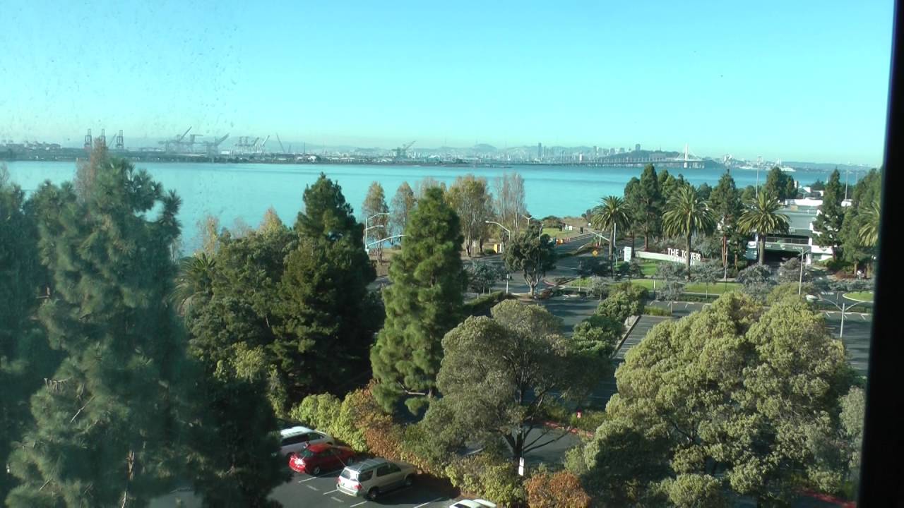 View Of San Francisco Bay From Emeryville Hilton Garden Inn Youtube