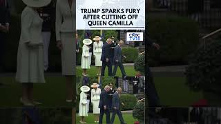 VIRAL MOMENT: Trump Cuts in Front of Queen Camilla | King Charles III | N18G