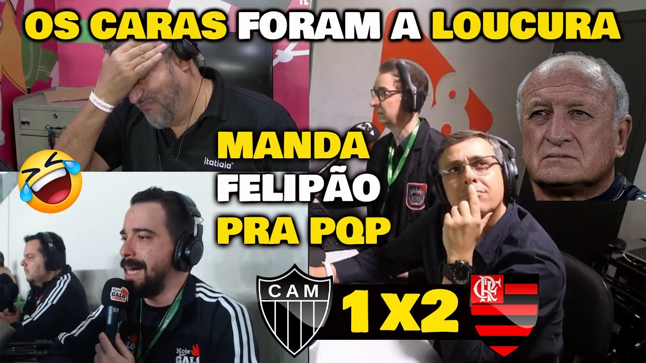 ⁣VAMOS RIR? REAÇÕES DOS ATLETICANOS - ATLÉTICOMG 1x2 FLAMENGO FOI DE VIRADA!