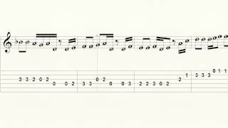 Video thumbnail of "Guitar Tab - Pirates of the Caribbean Theme - Notes"