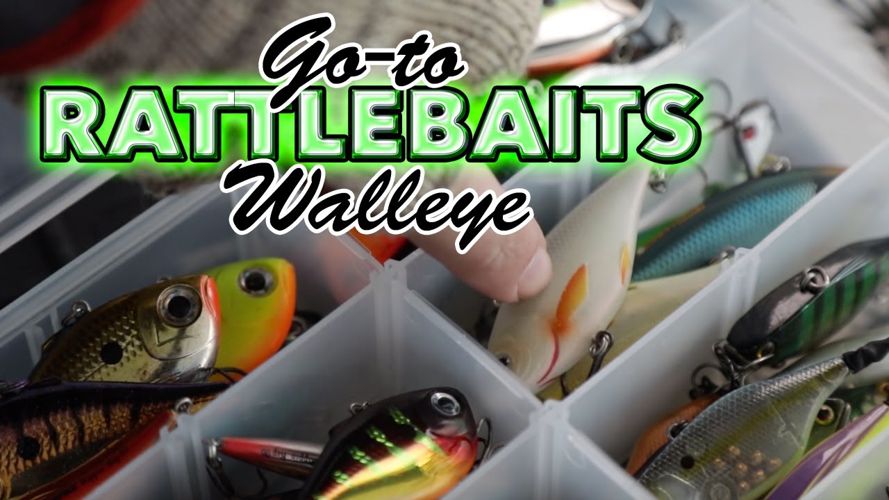 Best rattlebaits for Lake Winnipeg walleyes (BONUS tricks) 