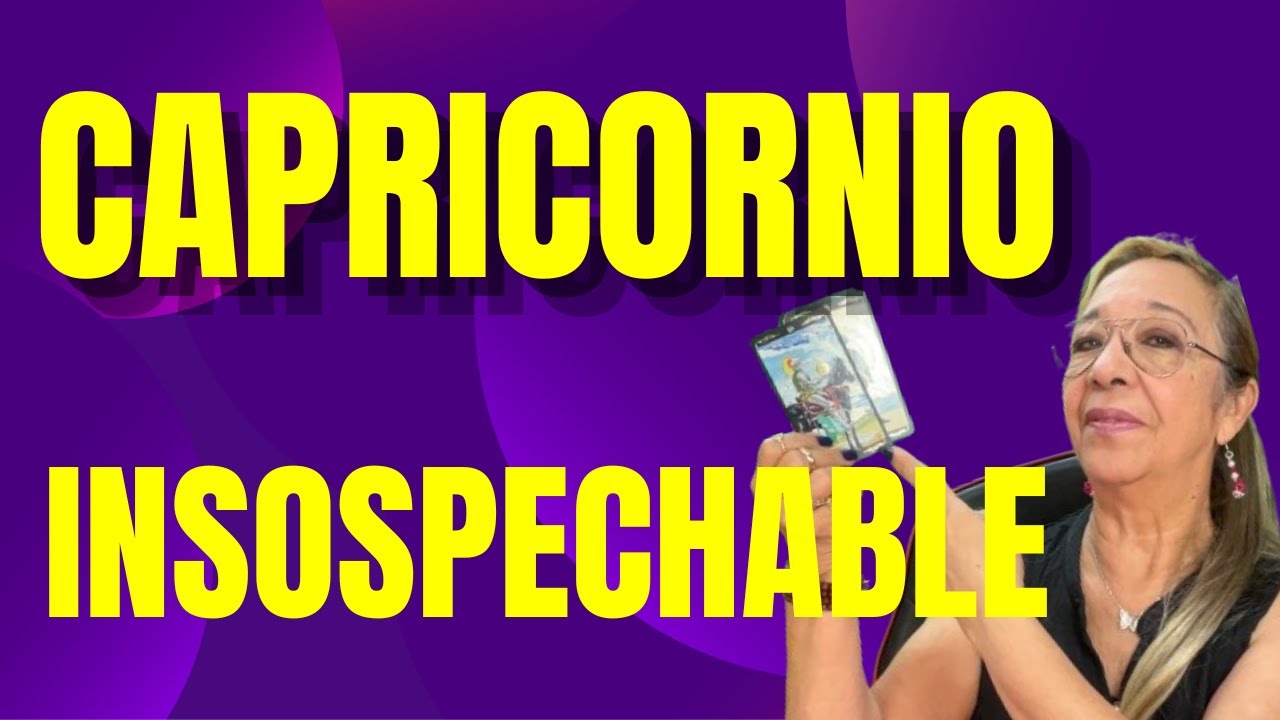 CAPRICORNIO! Claro que le duele, porque mira todo lo que siente por ti ...