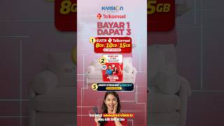 Khusus untuk kamu pengguna K-Vision pelanggan Telkomsel! 📢