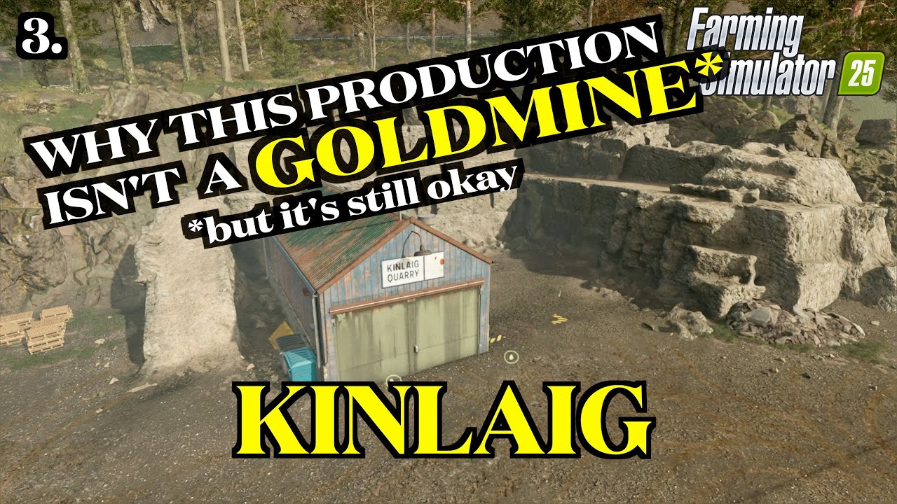 ПОЧЕМУ ЭТОТ ПРОЕКТ — НЕ ЗОЛОТАЯ РУДНИКА! Но всё равно неплохо. | FS25 KINLAIG, эпизод 3