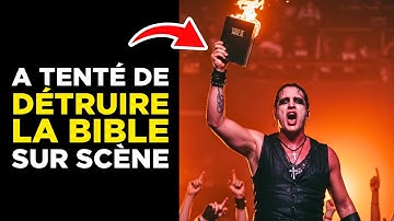 Groupe rock brûle la Bible sur scène, mais un miracle fige la foule !