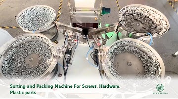 Vibratory Feeder Automatic Packaging Machine for Hardware Parts