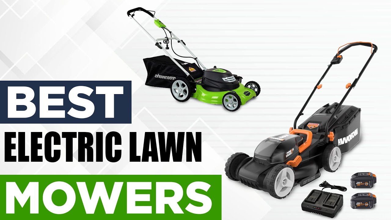 🟢 5 BEST Electric Lawn Mowers of 2022 Best BUDGET Electric Lawn