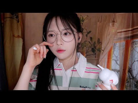 ASMR(Sub✔)어딘가 어설픈 고막 치료사 상황극/듣다 보면 아침🌄 Strange Ear Therapist Helps You Sleep