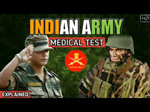 Indian Army Medical Test - Medical Examination In Indian Army | Army Medical Standards (Hindi)