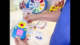 Watch Why Ms. Rachael Talking Card Game First 100 Words WOW Talking Flash Cards w Electronic Reader!
