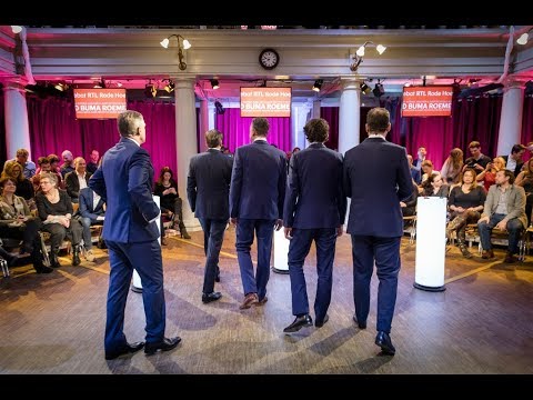 Live: RTL Verkiezingsdebat met acht fractievoorzitters