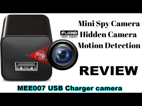  DIVINEEAGLE Mini Spy Camera Hidden Camera Charger for