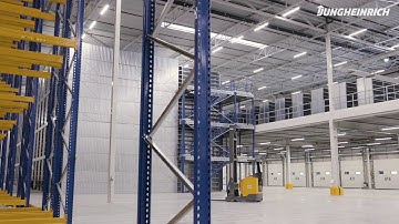 Customer reference Syncreon: Flexible and future-proof racking solution by Jungheinrich