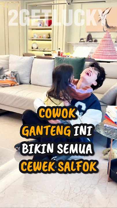 Cowok Ganteng Ini Bikin Semua Cewek Salfok #kakakadik #siblings