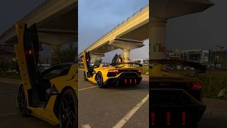 Yellow Lambo Revving — Neighbors Called Police 😂🔥 #shorts
