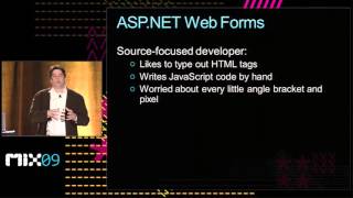 MIX09 Microsoft ASP NET 4 0  What's Next