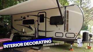 RV Travel Trailer Interior Decorating Ideas  BTSO EP#1