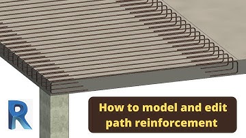 How to model and edit path reinforcement in Revit