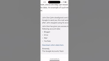 Gmail access for loved ones after you die using inactive account manager for your Google account ￼