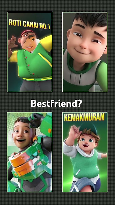 bestfriend? #boboiboy #dinoster #mechamato #ejenali