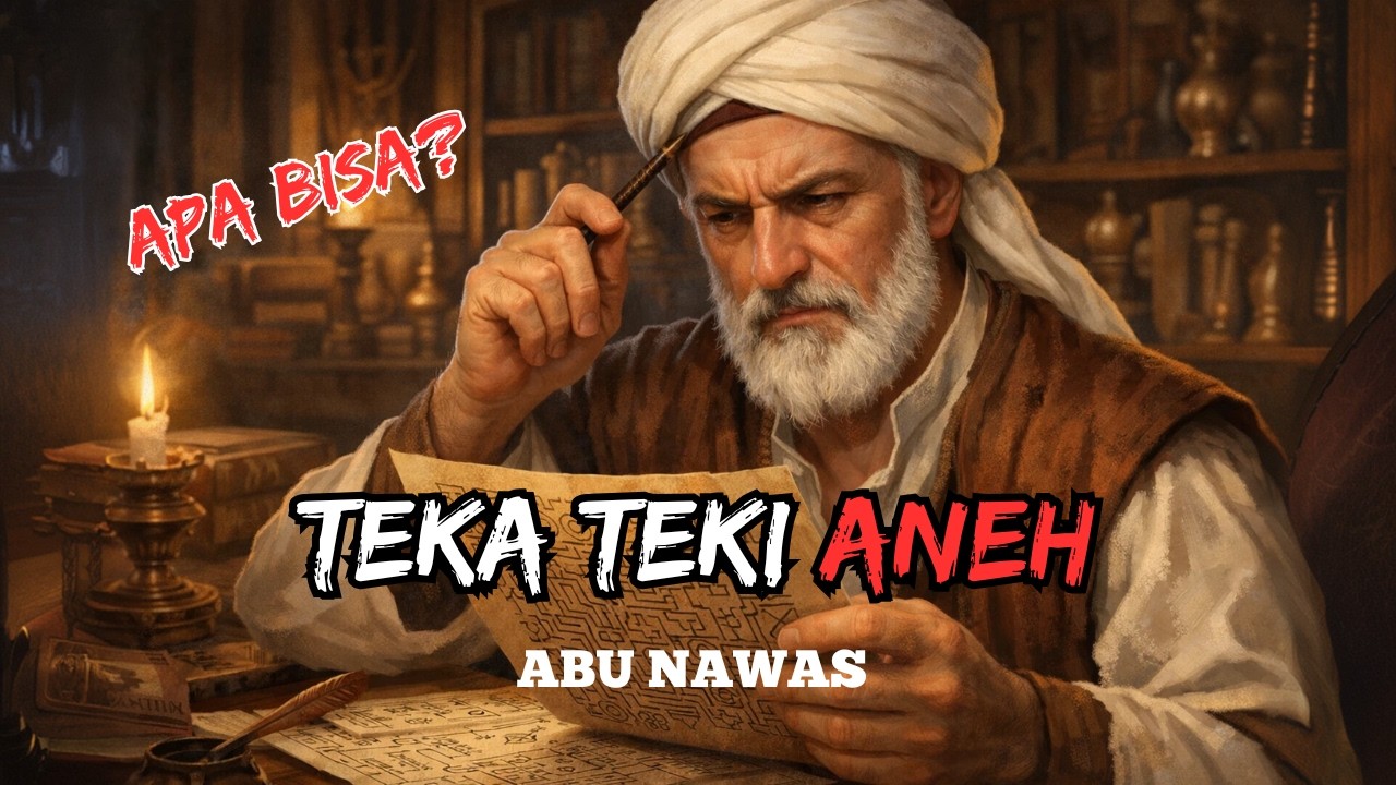 APA BISA ABU NAWAS MEMECAHKAN TEKA TEKI ANEH INI? - KISAH ABU