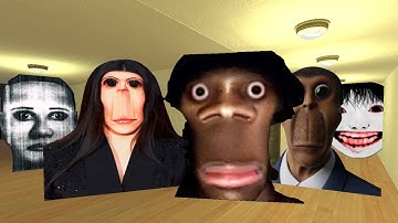 POV HI MY NAME IS AUUGHH OBUNGA ROSHALIA AND YOSHIE NEXTBOTS GMOD IN HOTEL#garrysmod100k   #garrymod