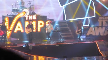 The Vamps Cecilia Live with Shawn Mendes Teen Awards 2014