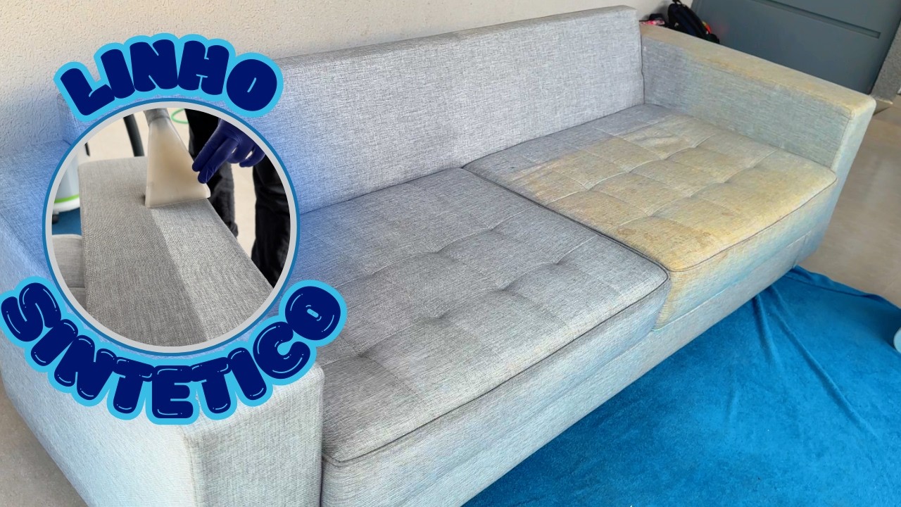 COMO HIGIENIZAR SOFÁ DE LINHO (SINTÉTICO)