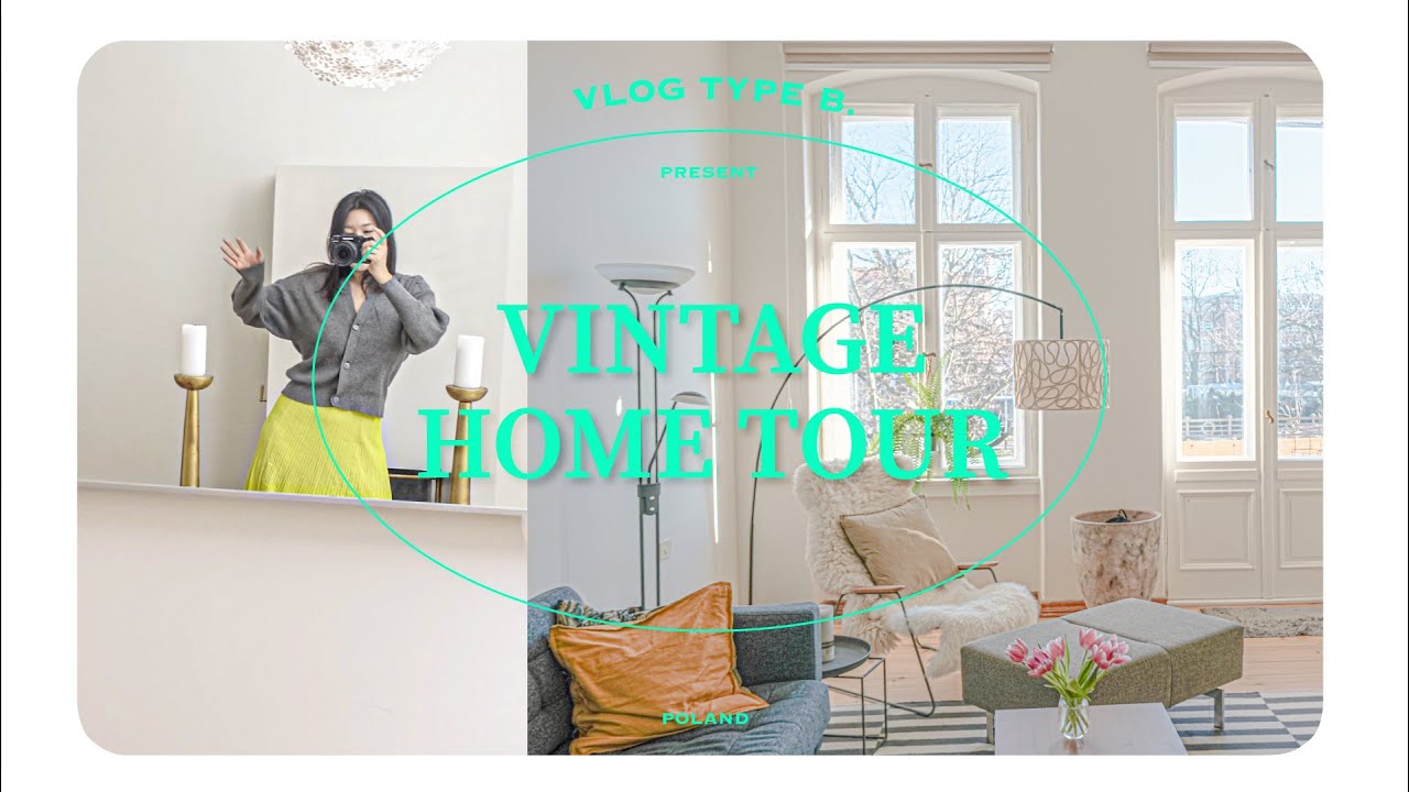 아주 오래된 유럽 빈티지 하우스에 살게 된다면 (NEW 홈투어)