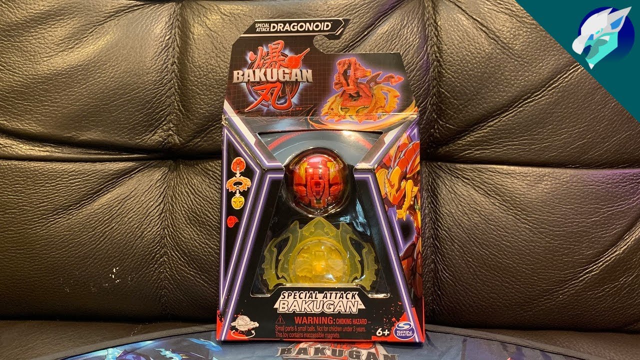 Bakugan Red Special Attack Dragonoid Unboxing & Review 