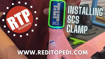 Install a scooter fork, headset, and SCS compression clamp.