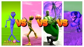 COLOR DANCE CHALLENGE Dame Tu Cosita FIFA vs Chocobodi vs Alex vs Bad Santa | META ANIMATION screenshot 5