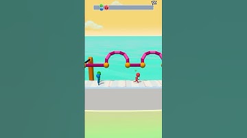 Fun Race 3D Level 3 - Game iOS Android #shorts #games #funny