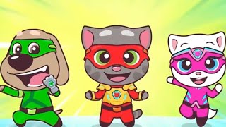 Hungry Vacuum Cleaner | Talking Tom Heroes | Cartoons for Kids | WildBrain Superheroes