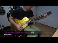 Ultraviolet light my way - U2 guitar copy