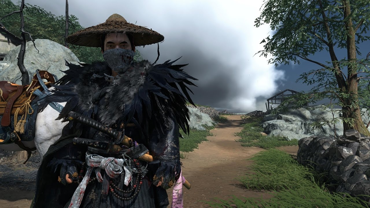 [ GHOST OF TSUSHIMA ] BLOODBORNE YHARNAM ARMOR YouTube