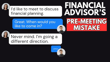 Advisors, This Turns People Away