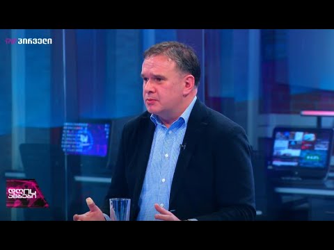 ზაზა ბიბილაშვილი Zaza Bibilashvili \"ტვ პირველის\" ეთერში, გადაცემაში \"დღის ამბები\"